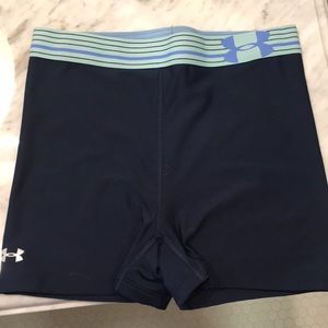Under Armour Navy Spandex